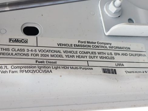 Used 2024 Ford F550 2WD Regular Cab Super Duty w/ XL Chrome Package image 16