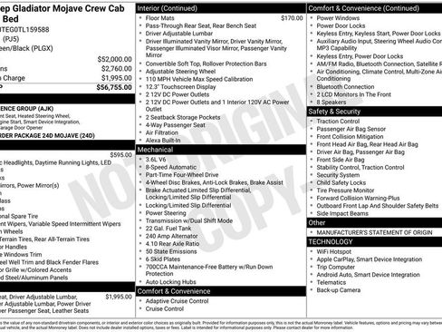 New 2026 Jeep Gladiator Mojave image 29