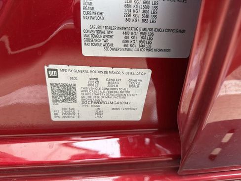 Used 2021 Chevrolet Silverado 1500 RST w/ Bed Protection Package image 6