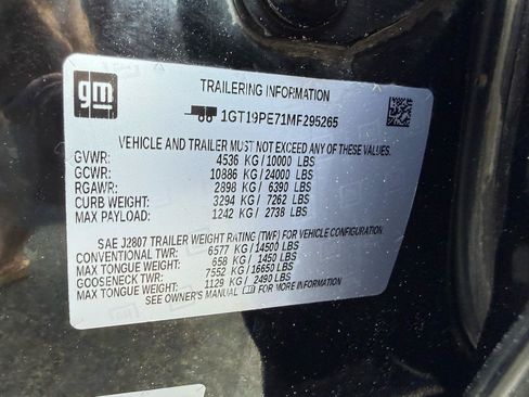 Used 2021 GMC Sierra 2500 AT4 w/ Gooseneck/5TH Wheel Package AWD/4WD image 48