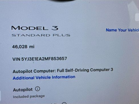 Used 2021 Tesla Model 3 Standard Range image 15