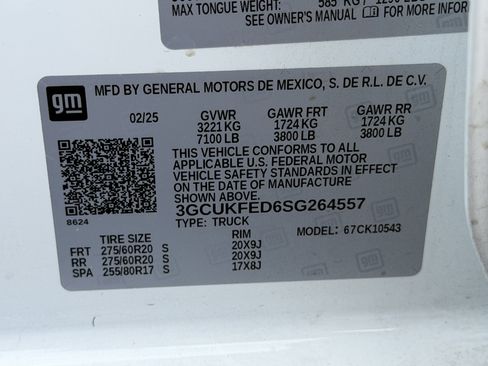 Used 2025 Chevrolet Silverado 1500 LT Trail Boss w/ Convenience Package II AWD/4WD image 35