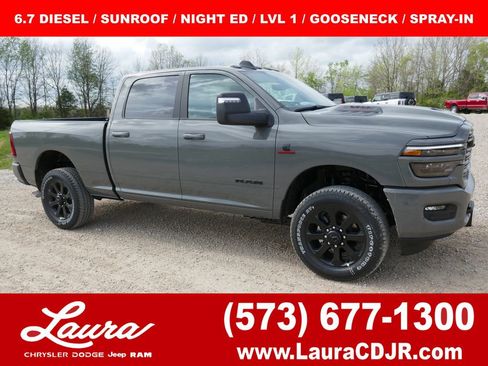 New 2026 RAM 3500 Laramie w/ Night Edition AWD/4WD image 1