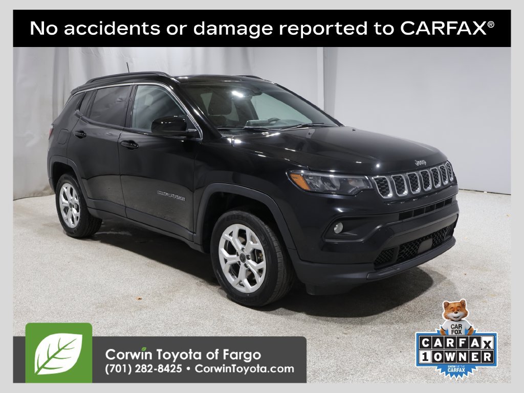 Used 2025 Jeep Compass Latitude w/ Sun & Sound Group AWD/4WD 360° Tour