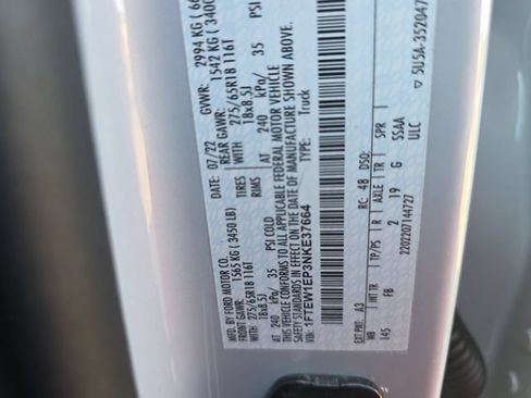 Used 2022 Ford F150 XLT w/ Equipment Group 302A High AWD/4WD image 34