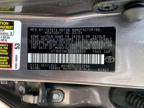 Used 2024 Toyota Camry XSE FWD image 33