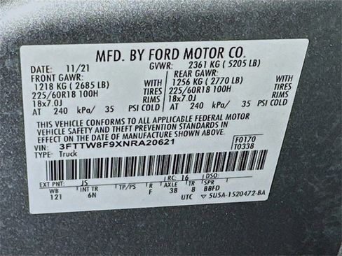 Certified 2022 Ford Maverick Lariat w/ Lariat Luxury Package image 24