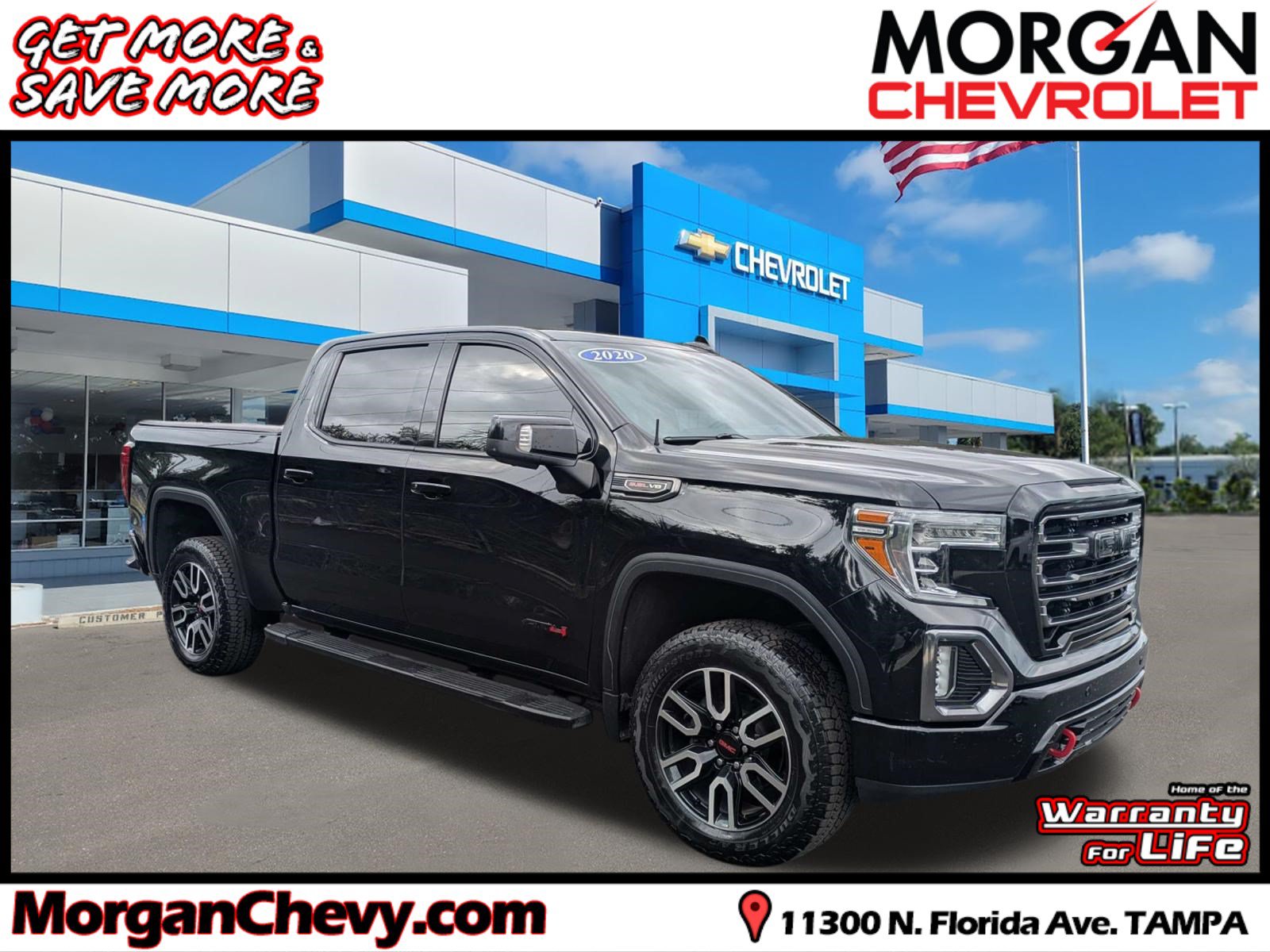 Used 2020 GMC Sierra 1500 AT4 w/ AT4 Premium Package AWD/4WD image 1