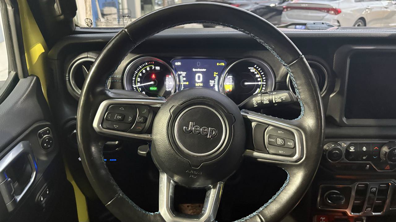 Used 2022 Jeep Wrangler Unlimited Rubicon 4xe w/ Steel Bumper Group AWD/4WD image 16