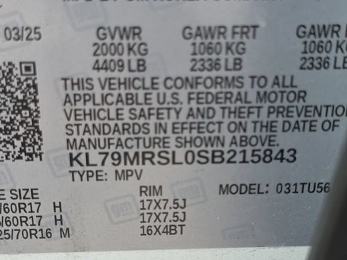 Used 2025 Chevrolet TrailBlazer LT AWD/4WD image 5