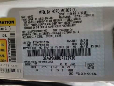 Used 2018 Ford Fusion S image 33