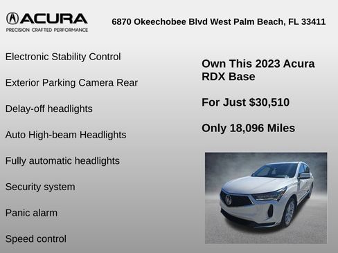 Used 2023 Acura RDX FWD image 30
