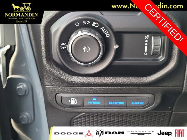 Certified 2025 Jeep Wrangler Unlimited Sport S 4xe AWD/4WD image 14