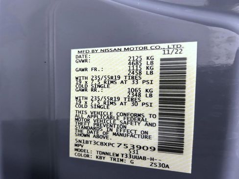 Used 2023 Nissan Rogue SL w/ SL Premium Package image 25