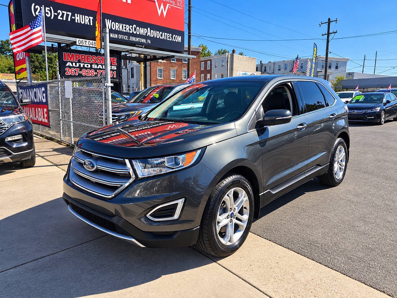 Used 2015 Ford Edge Titanium w/ Equipment Group 301A AWD/4WD image 1