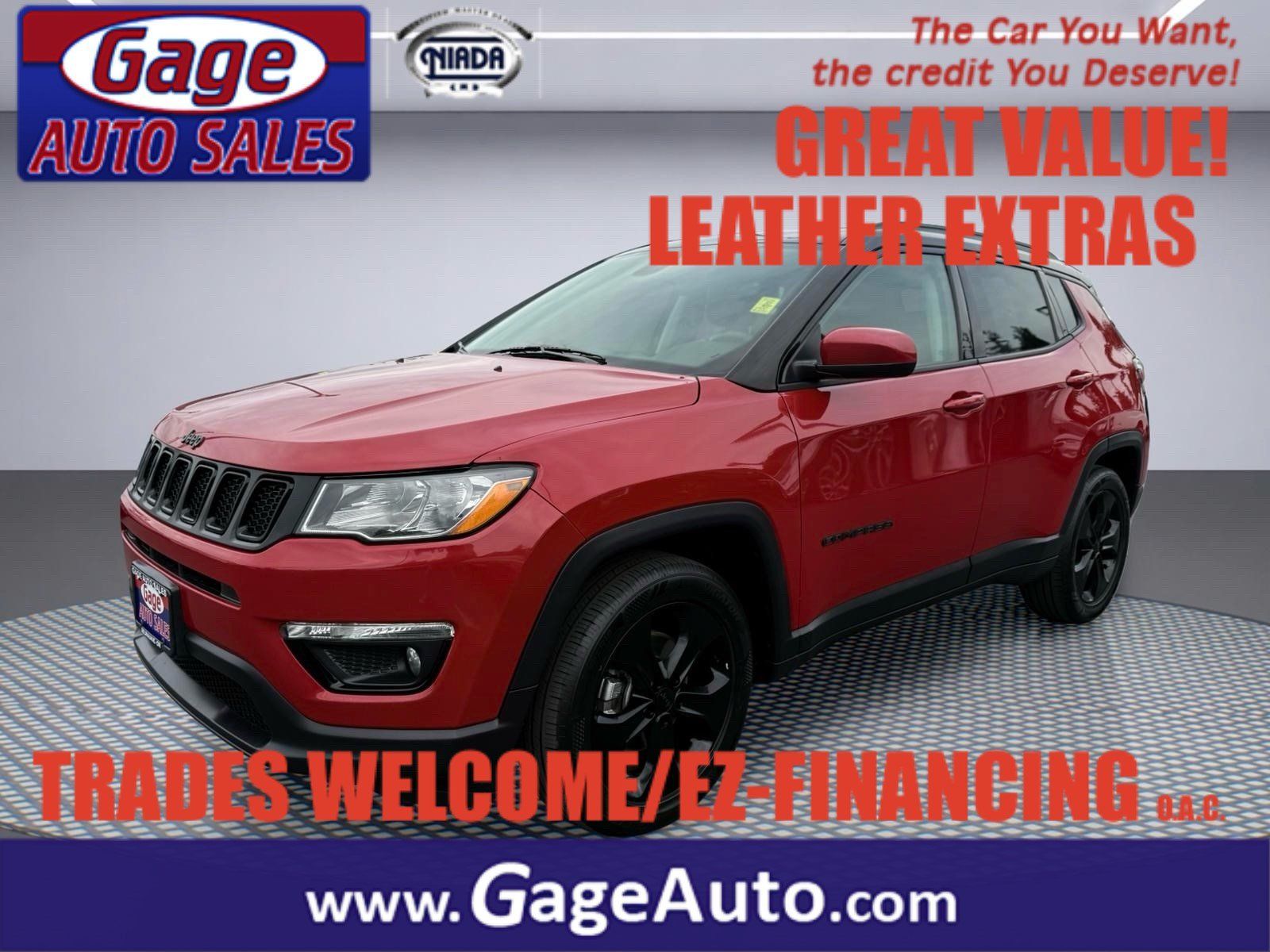 Used 2021 Jeep Compass Latitude FWD image 1