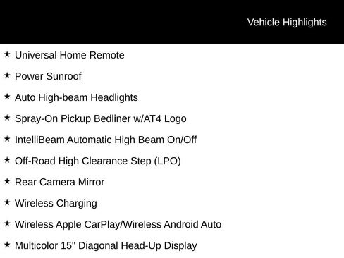 Used 2024 GMC Sierra 1500 AT4 w/ Technology Package image 8