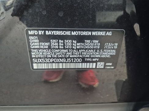 Used 2022 BMW X3 xDrive30i w/ Convenience Package image 26