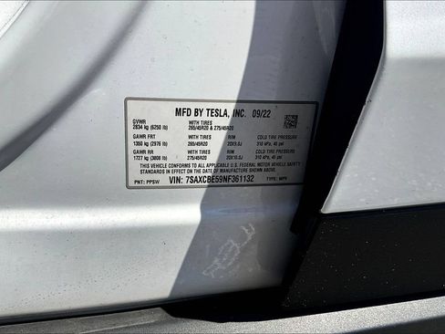 Used 2022 Tesla Model X AWD/4WD image 18