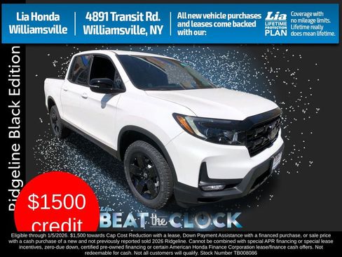 New 2026 Honda Ridgeline Black Edition image 1