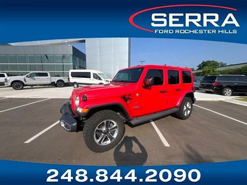 Used 2018 Jeep Wrangler Unlimited Sahara AWD/4WD image 1