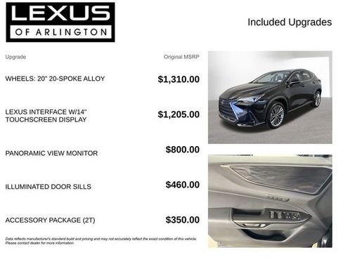 Certified 2026 Lexus NX 350 AWD w/ Accessory Package (2T) image 4
