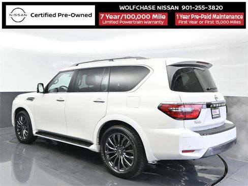 Certified 2024 Nissan Armada Platinum w/ Captain's Chairs Package image 3