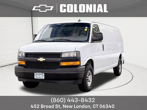 Certified 2022 Chevrolet Express 2500 Extended w/ Driver Convenience Package image 1