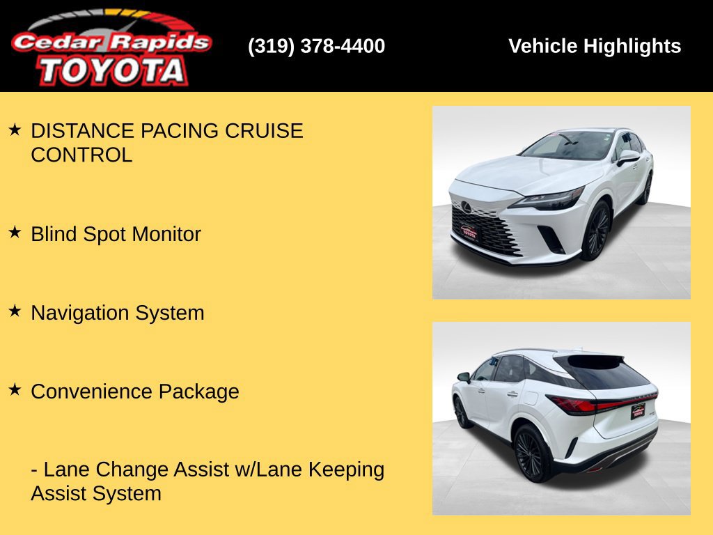 Used 2025 Lexus RX 350 Premium w/ Convenience Package AWD/4WD image 26