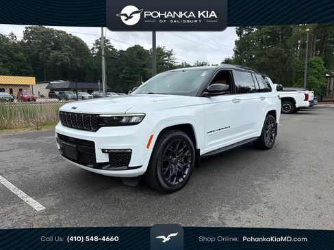 Used 2025 Jeep Grand Cherokee L Summit w/ Obsidian Package AWD/4WD image 1