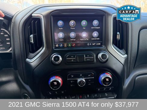 Used 2021 GMC Sierra 1500 AT4 w/ Technology Package AWD/4WD image 13
