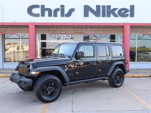 Used 2021 Jeep Wrangler Unlimited Sport image 1