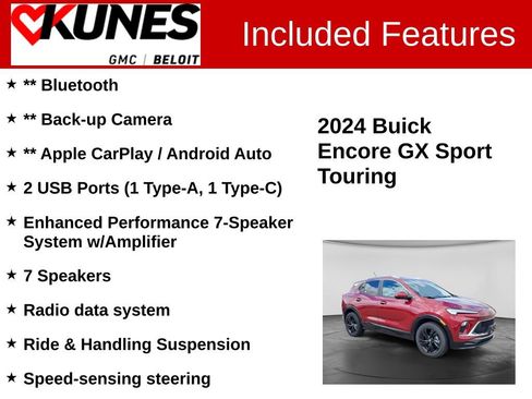 Used 2024 Buick Encore GX Sport Touring AWD/4WD image 2