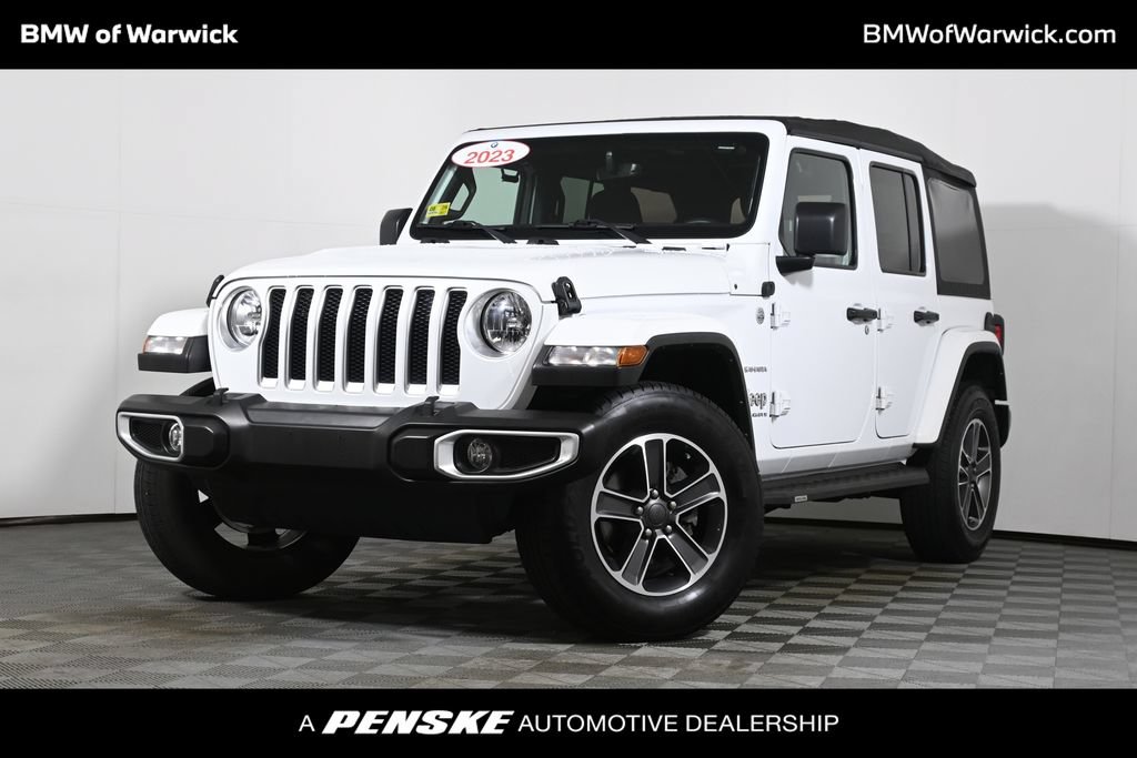 Used 2023 Jeep Wrangler Unlimited Sahara AWD/4WD image 1