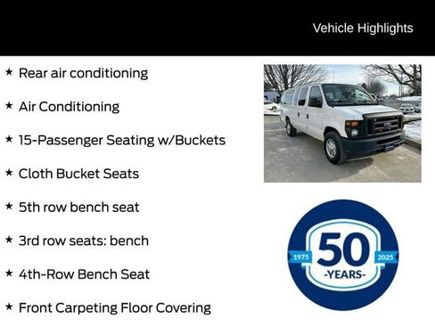 Used 2012 Ford E-350 and Econoline 350 XL w/ Interior Upgrade Pkg image 11