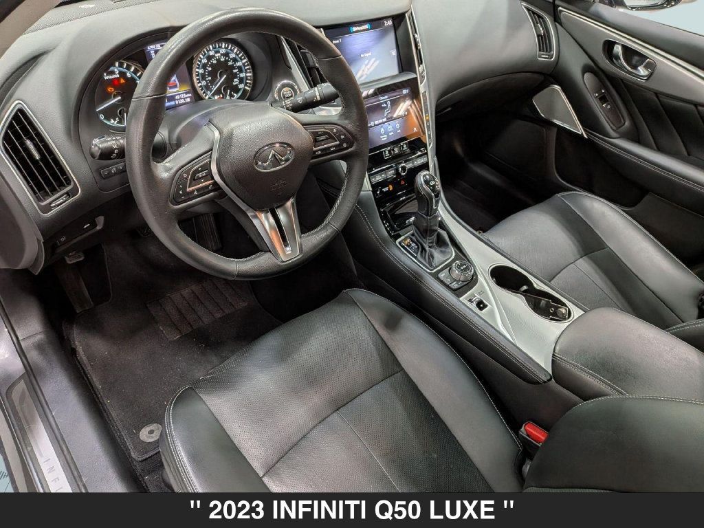 Used 2023 INFINITI Q50 Luxe w/ Cargo Package AWD/4WD image 10