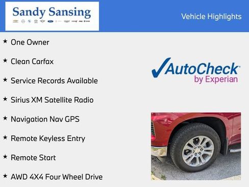 Used 2024 Chevrolet Silverado 1500 LTZ w/ Technology Package AWD/4WD image 7