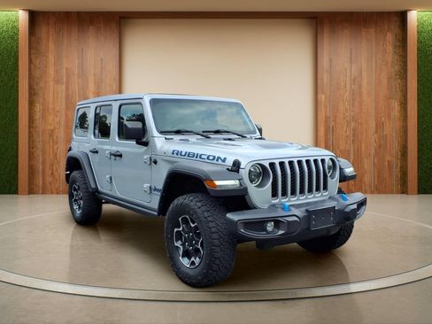 Used 2023 Jeep Wrangler Unlimited Rubicon 4xe w/ Cold Weather Group AWD/4WD image 1