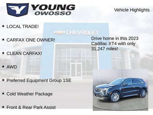 Used 2023 Cadillac XT4 Premium Luxury w/ Cold Weather Package image 8