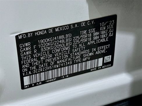 Used 2024 Honda HR-V Sport image 32