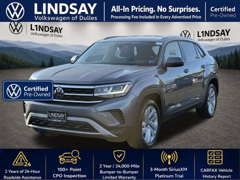 Certified 2023 Volkswagen Atlas Cross Sport SE FWD image 4