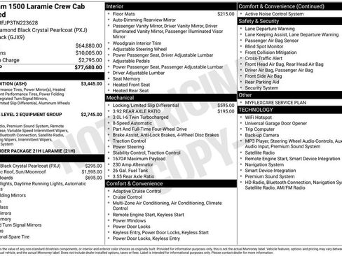 Used 2026 RAM 1500 Laramie w/ Night Edition AWD/4WD image 14