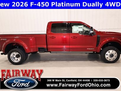New 2026 Ford F450 Platinum w/ FX4 Off-Road Package