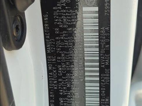Certified 2024 Toyota Camry SE FWD image 27