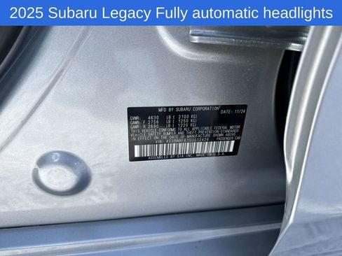 Used 2025 Subaru Legacy Premium image 30