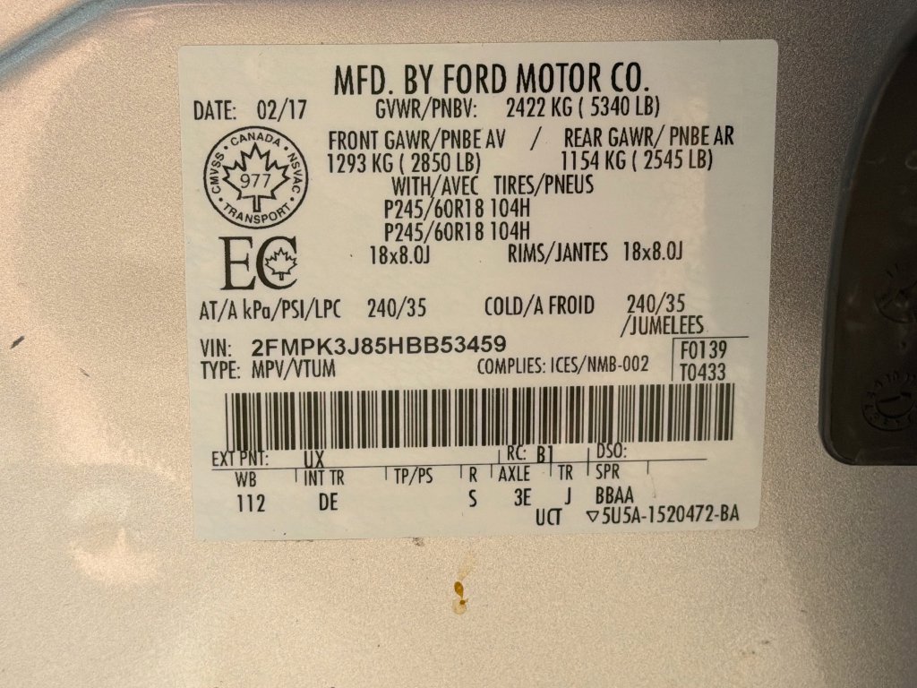 Used 2017 Ford Edge SEL FWD image 33