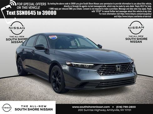 Used 2025 Honda Accord SE image 1