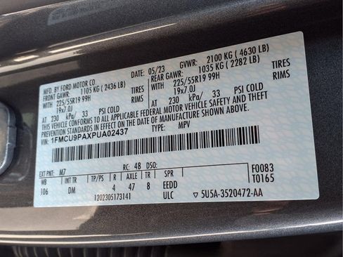 Used 2023 Ford Escape ST-Line Elite w/ Premium Technology Package AWD/4WD image 26