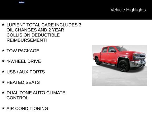 Used 2016 Chevrolet Silverado 1500 LTZ w/ Sport Package AWD/4WD image 7