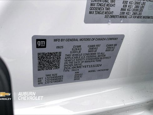 New 2026 Chevrolet Silverado 2500 Custom w/ Custom Value Package image 13